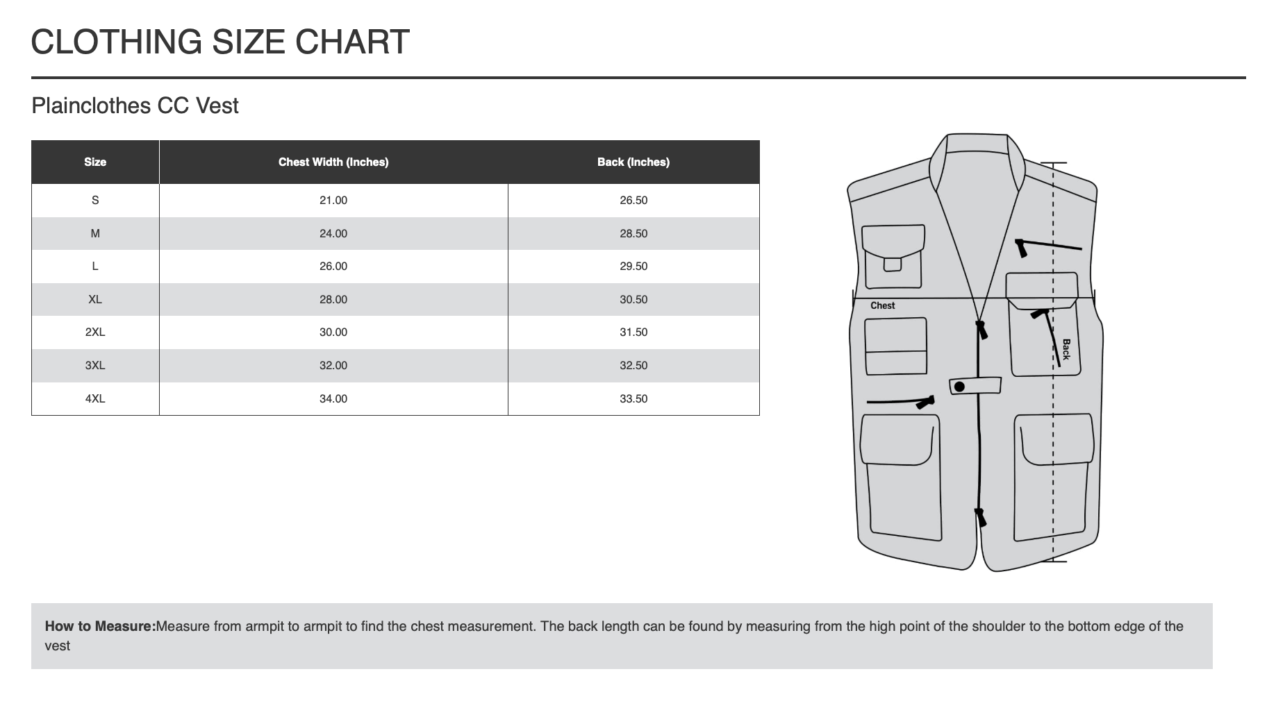 Plainclothes Concealed Carry Vest Personalized Military