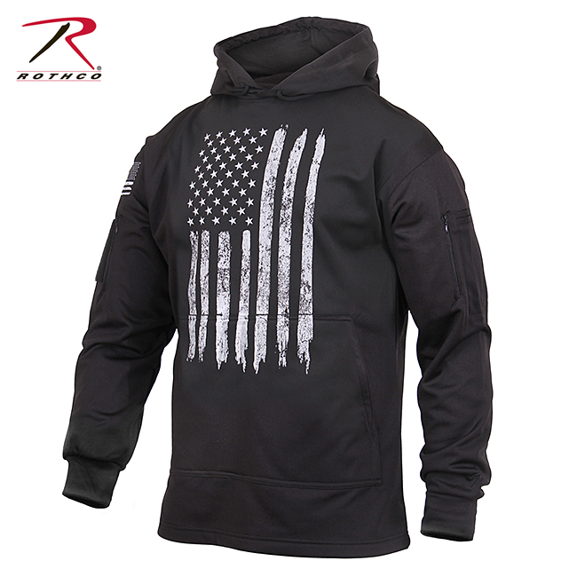US Flag Concealed Carry Hooded Sweatshirt | Vetcom.com | Personalized ...