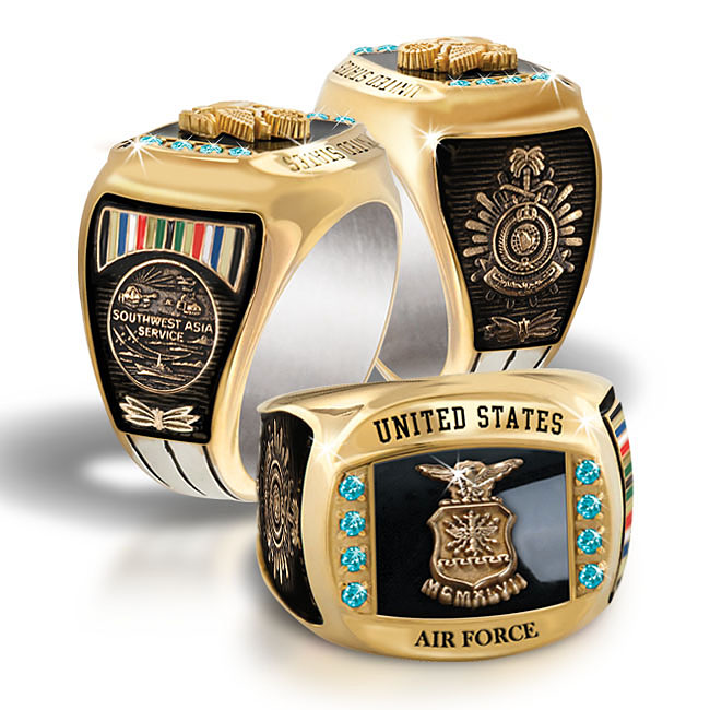 Deployment Rings | Army. Air Force. Navy. Marines Corps