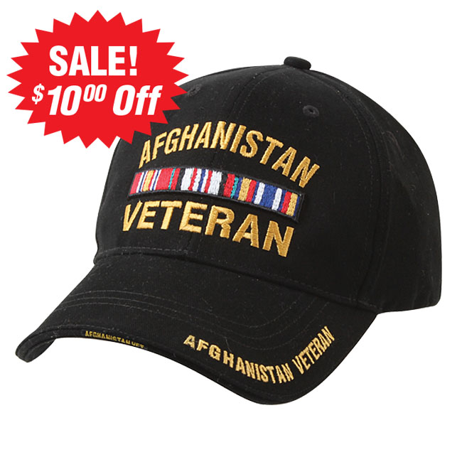 Afghanistan Veteran Insignia Cap | Vetcom.com | Personalized