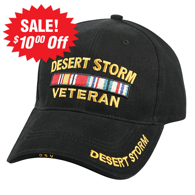 Desert Storm Veteran Insignia Cap | Vetcom.com | Personalized