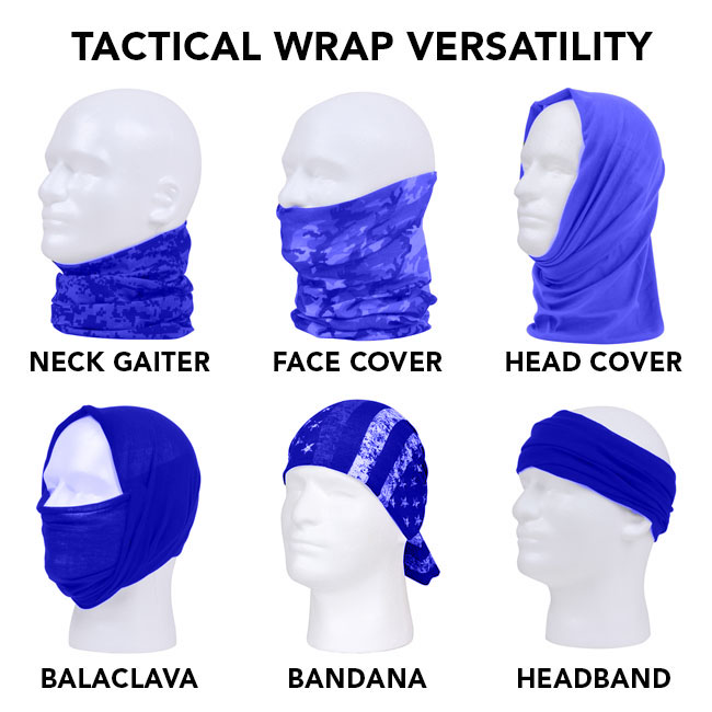 Multi-Use Tactical Wrap Set of 3 | Vetcom.com | Personalized Military ...
